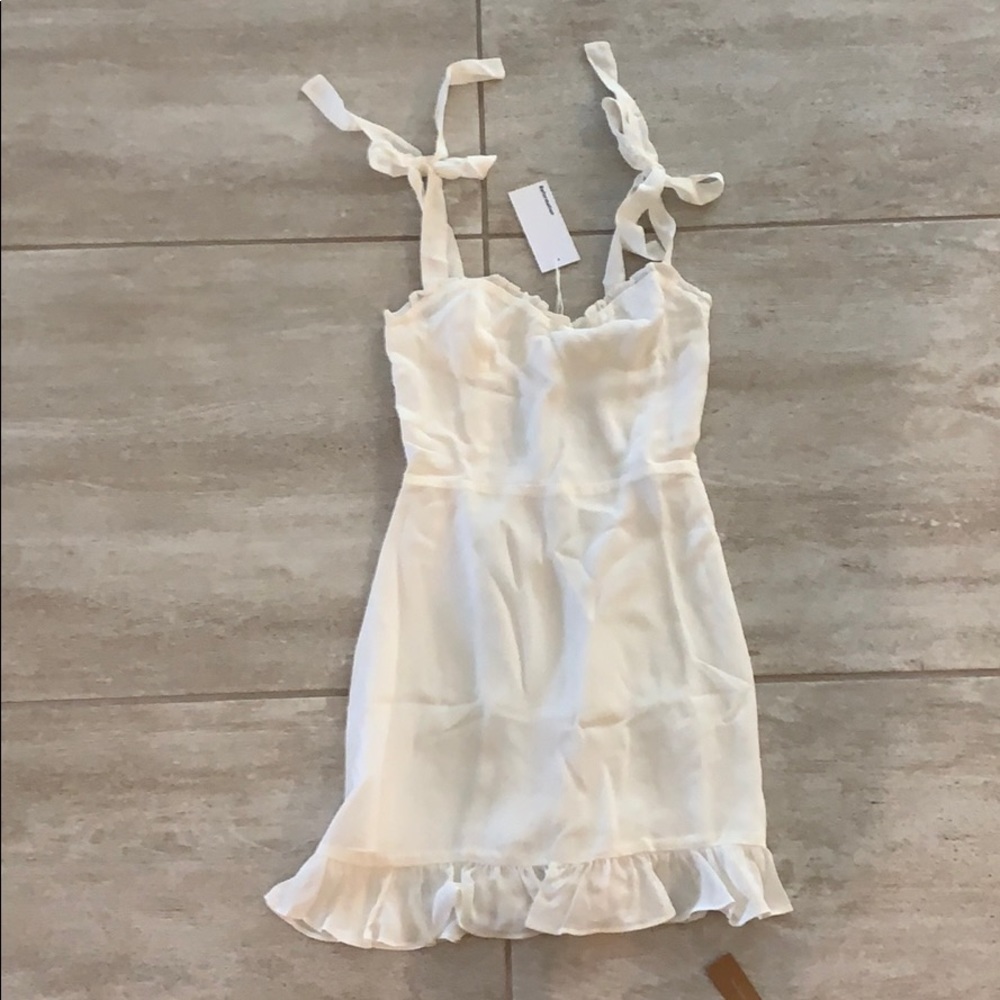 Gorgeous ivory reformation dress